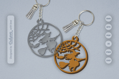 Halloween Keychain SVG Product Image 1