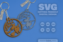 Halloween Keychain SVG Product Image 2