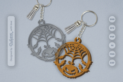 Halloween Keychain SVG Product Image 1