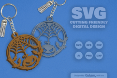 Halloween Keychain SVG Product Image 2
