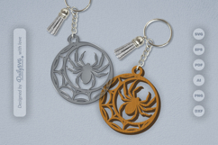 Halloween Keychain SVG Product Image 1