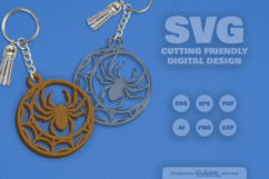Halloween Keychain SVG Product Image 2