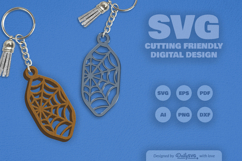 Halloween Keychain SVG Product Image 1