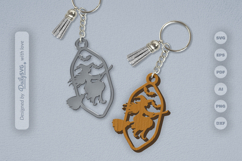 Halloween Keychain SVG Product Image 2