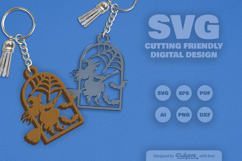 Halloween Keychain SVG Product Image 2