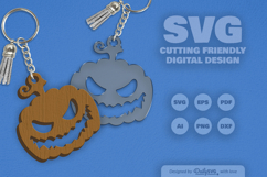 Halloween Keychain SVG Product Image 2