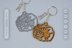 Halloween Keychain SVG Product Image 2