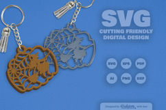 Halloween Keychain SVG Product Image 1