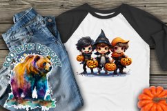 Halloween Trick or Treaters Sublimation design Product Image 1