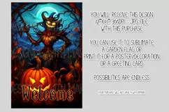 Halloween Garden Flag, Halloween Welcome, King of Pumpkins Product Image 2