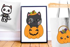 Halloween Kitties Graphic &amp; Illustration - Sublimation Product Image 4