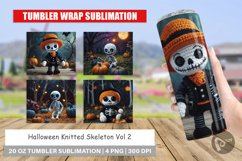 Tumbler Wrap Knitted Skeleton Product Image 1
