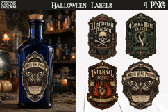 Halloween Potion Labels | Spooky Sublimation Bundle Product Image 5