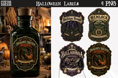Halloween Potion Labels | Spooky Sublimation Bundle Product Image 11