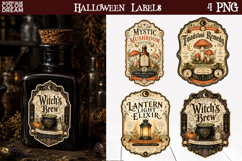 Halloween Potion Labels | Spooky Sublimation Bundle Product Image 10