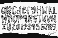 Bats Halloween Lace PNG Alphabet |Sublimation Font Product Image 2