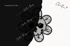 Cute Halloween Lace Clipart | Halloween Png Product Image 2