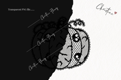Cute Halloween Lace Clipart | Halloween Png Product Image 2