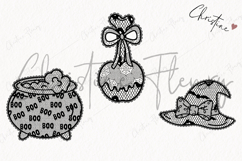 Cute Halloween Lace Clipart | Halloween Png Product Image 3