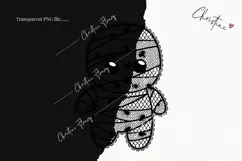 Cute Halloween Lace Clipart | Halloween Png Product Image 2