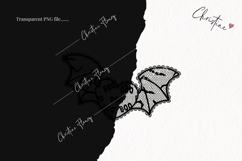 Cute Halloween Lace Clipart | Halloween Png Product Image 2