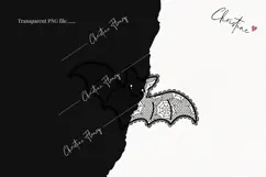 Cute Halloween Lace Clipart | Halloween Png Product Image 2