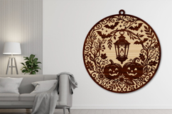 Halloween Lantern Ornament SVG Product Image 3