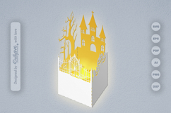 Halloween Lantern Papercut SVG Product Image 2