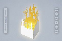 Halloween Lantern Papercut SVG Product Image 2