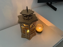 Halloween Lantern - Tea Light Box - Haunted Candle Holder Product Image 9