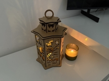 Halloween Lantern - Tea Light Box - Haunted Candle Holder Product Image 12