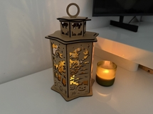 Halloween Lantern - Tea Light Box - Haunted Candle Holder Product Image 13