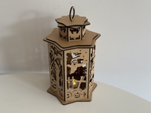 Halloween Lantern - Tea Light Box - Haunted Candle Holder Product Image 15