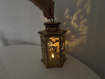 Halloween Lantern - Tea Light Box - Haunted Candle Holder Product Image 10