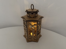 Halloween Lantern - Tea Light Box - Haunted Candle Holder Product Image 11