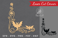 Halloween Laser Cut Corner Product Image 1