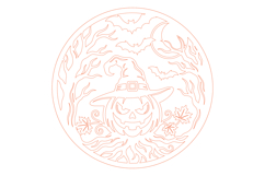 Halloween Laser Cut Design SVG Product Image 2