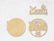 Halloween Door Hangers Laser Cut Templates Bundle Product Image 12