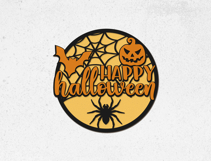 Halloween Door Hangers Laser Cut Templates Bundle Product Image 6