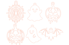 Halloween Laser Cut SVG Design Product Image 2