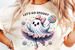 halloween let’s go spooky png, spooky ghost clipart, cute halloween ghost sublimation, fun halloween ghost png, halloween sublimation design, kawaii ghost halloween clipart, trick or treat ghost png, halloween decor clipart, halloween ghost saying png, sp