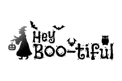 Halloween lettering quote typography printing graphic Product Image 1