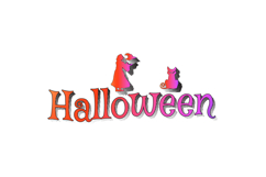 Halloween lettering typography art design Product Image 1