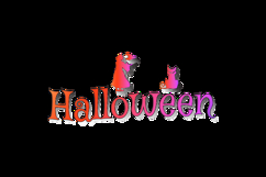 Halloween lettering typography art design Product Image 2