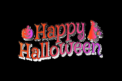 Halloween lettering typography art graphic Product Image 2