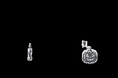 Halloween lettering typography dots art graphic Product Image 2