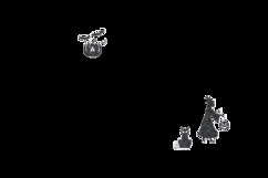 Halloween lettering typography dots art vector Product Image 2