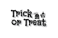 Halloween lettering typography printing graphic eps 10 Product Image 1