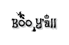 Halloween lettering typography printing isolated eps 10 Product Image 1
