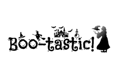 Halloween lettering typography quote art design Product Image 1